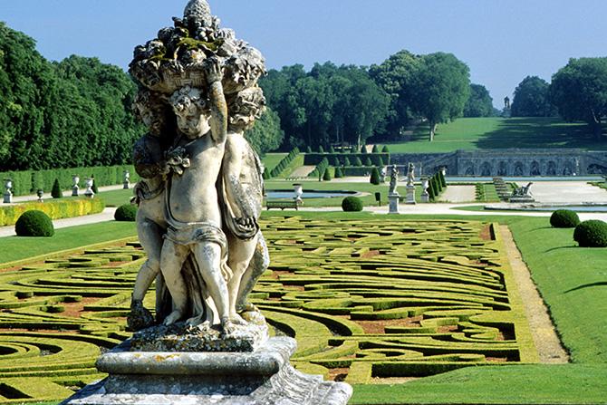 Les jardins de Vaux-le-Vicomte, un exemple de réhabilitation par les Duchêne - © Vaux le Vicomte